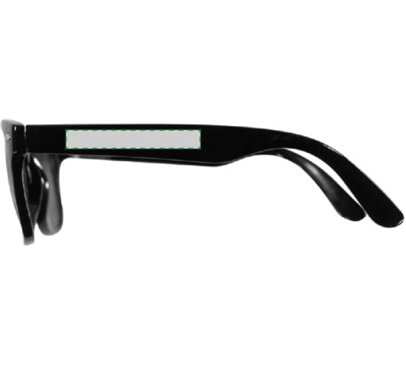 Okulary przeciwsłoneczne z PC i PVC